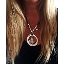 DoubleNine Boho Ethnic Choker Necklace Retro Infinite Coin Adjustable Choker Charm Simple Layering Cord Everyday Accessories for Women Girls (black) Beauty & Personal Care Doubnine
