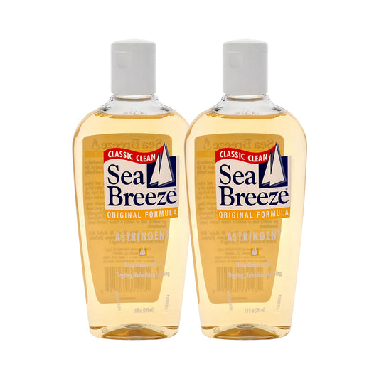 Sea Breeze Astringent Original - Facial Cleanser with Camphor and Natural Oils for Deep Pore Cleansing - Face Cleanser for Fresh, Clear Skin - 2 pc Beauty & Personal Care Sea Breeze