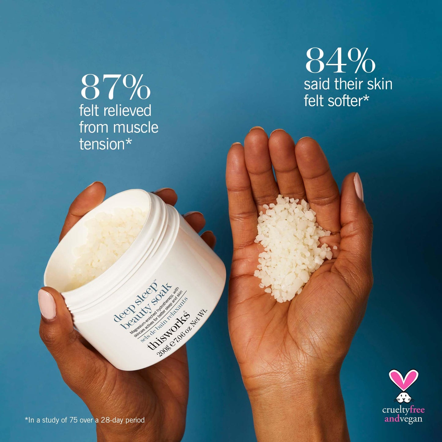 This Works Deep Sleep Beauty Bath Soak 200g - Luxury Bath Salts with Muscle Soothing Minerals Magnesium and Zinc, with Vitamin E for Brighter Skin Beauty and Personal Care THISWORKS