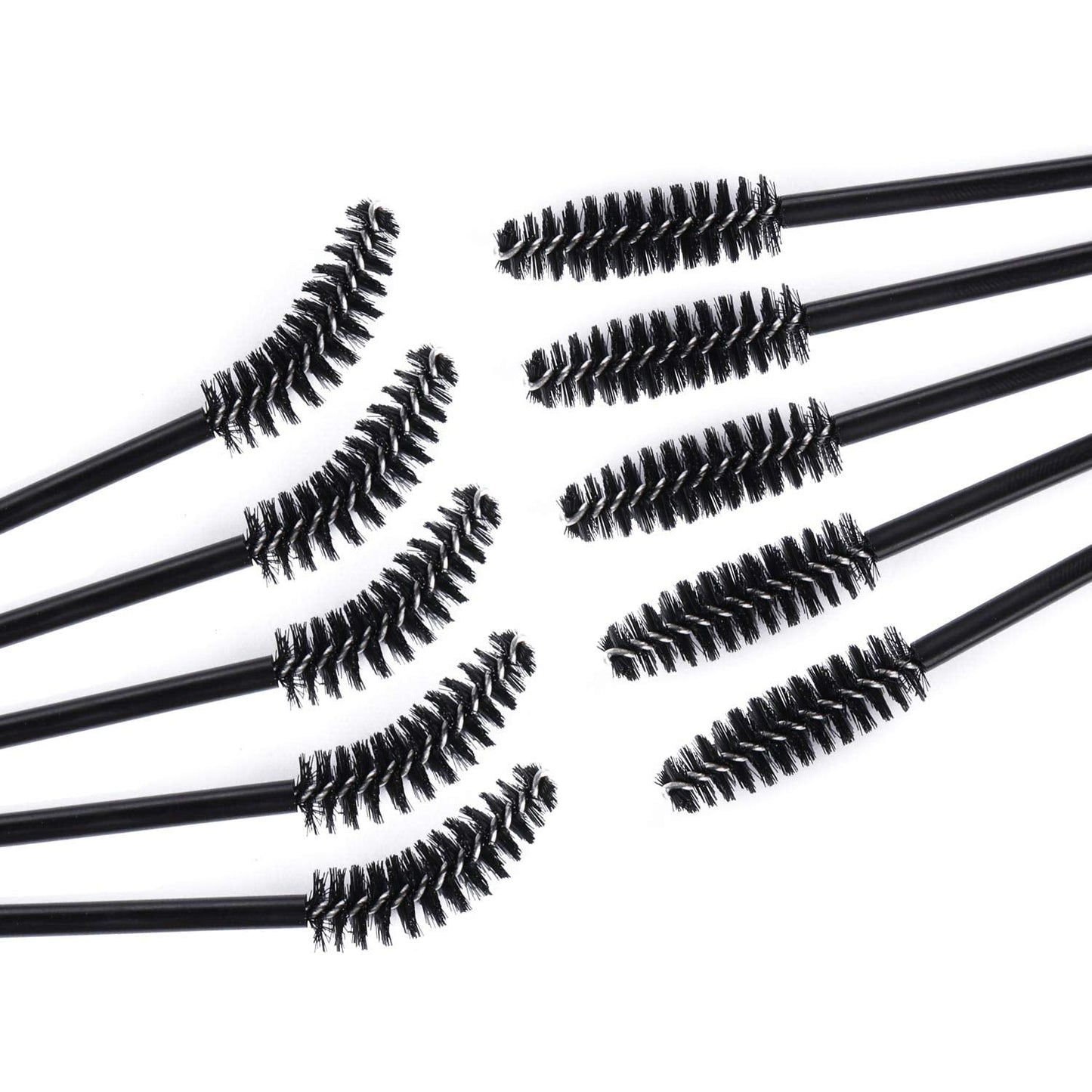 Tbestmax 200 Disposable Mascara Wand Eyebrow Brushes Spoolies Applicator for Eyelash Extension Makeup Kits Beauty & Personal Care Tbestmax