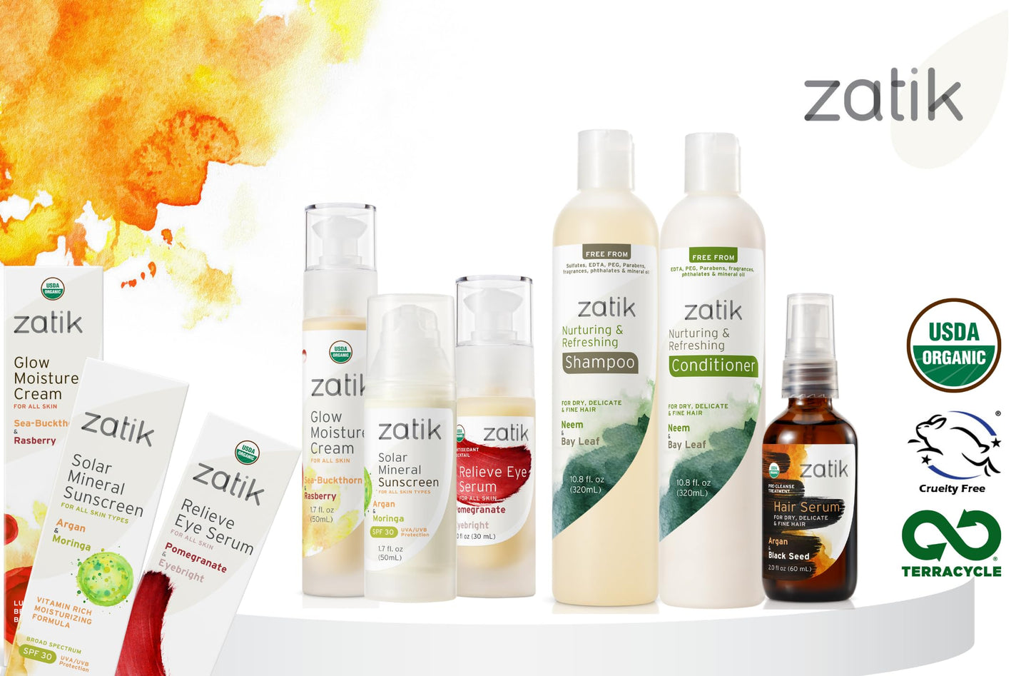Zatik Naturals - Liquid Hand Soap (Unscented), Moisturizing Handwash, Grey-Water Safe,12 oz (Pack of 1) Beauty & Personal Care Zatik