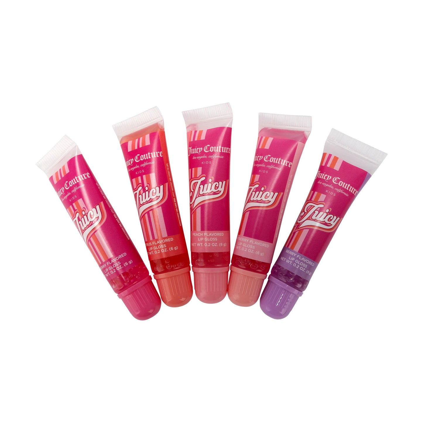 Juicy Couture Lip Gloss Makeup Set - 5 Gloss Shades with Cute Packaging for Girls & Tweens Beauty & Personal Care Juicy Couture