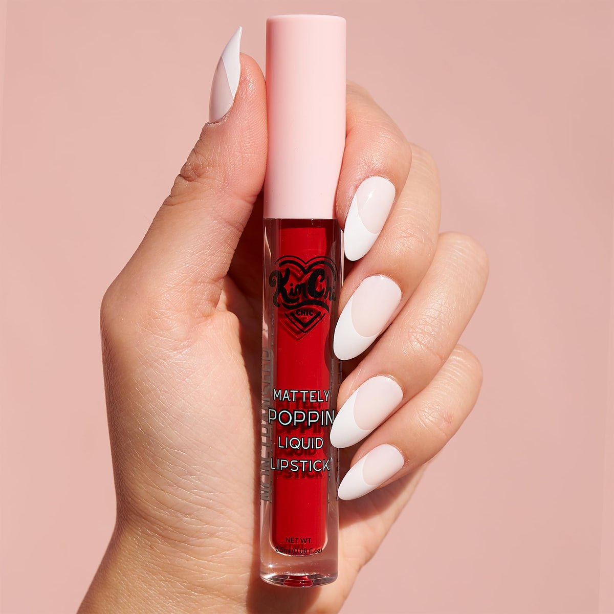 Kimchi Chic Beauty Mattely Poppin Liquid Matte Lipstick, Long Lasting