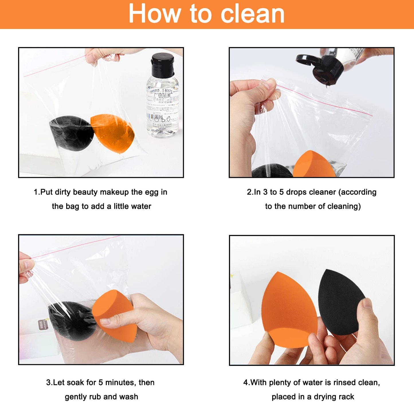 12 Pieces Professional Makeup Sponge Set,Latex Free Flawless Soft Setting Face Puffs,Multicolor Makeup Blending Sponge Cosmetic Applicator Beauty & Personal Care Scartink