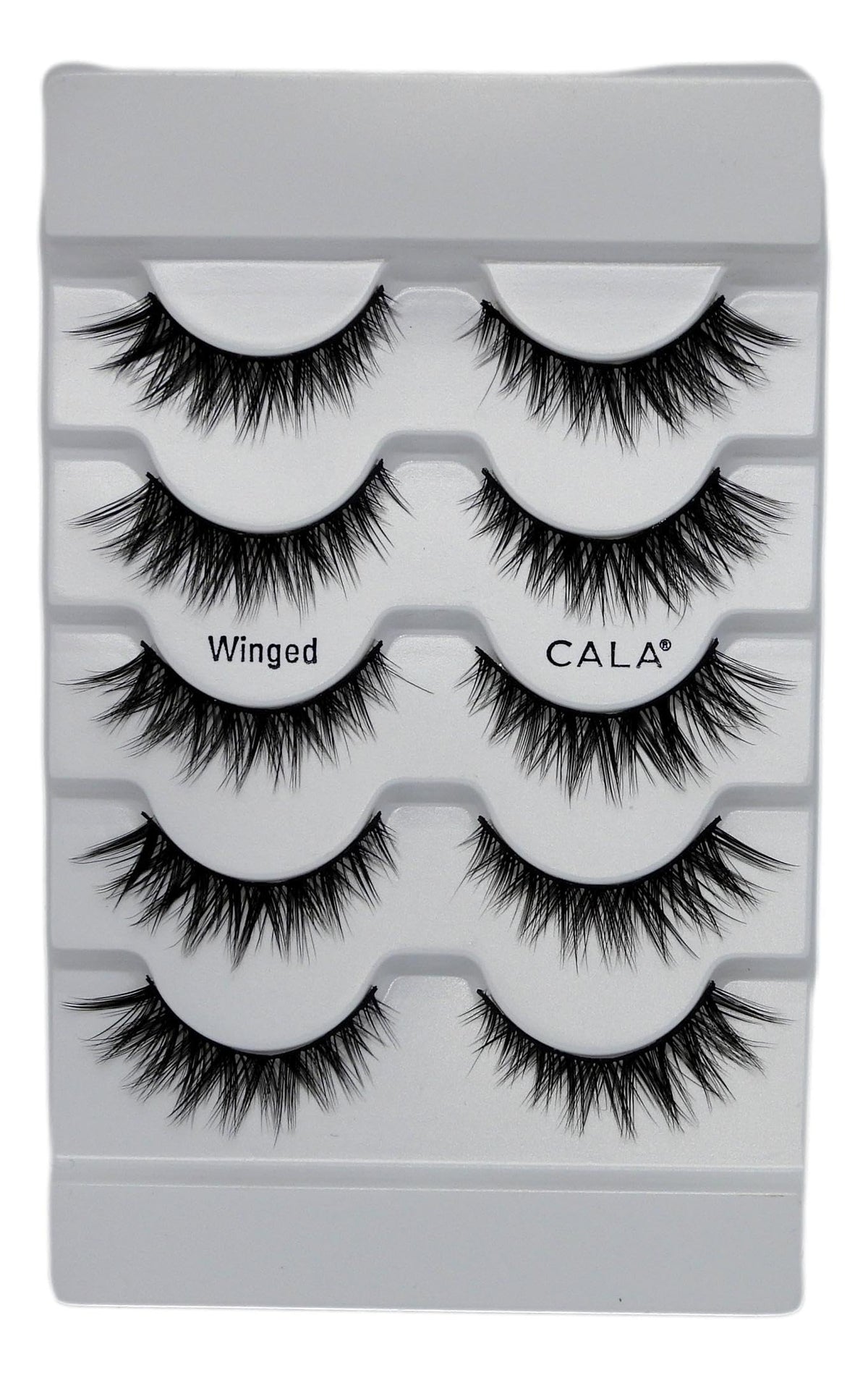 Cala Volt Lashes volume, curl & full of flare 5 pairs (winged) Beauty & Personal Care Cala