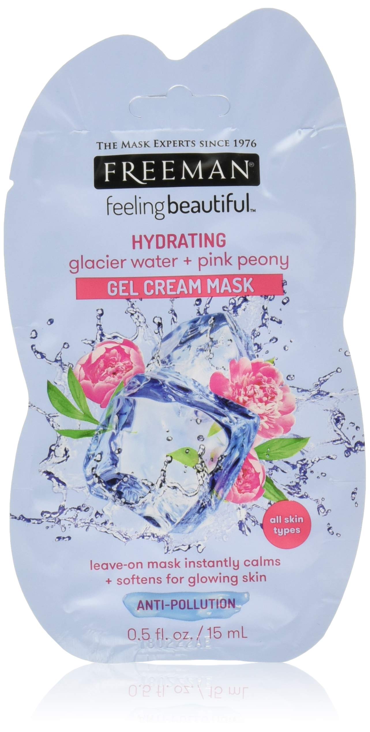 Freeman Facial Glacier Water Hydrating Cream Mask Beauty & Personal Care Freeman