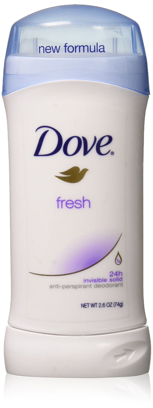 Dove Invs Sold Frsh Size 2.6z Dove Fresh Invisible Solid Antiperspirant Deodorant Beauty and Personal Care DOVE MEN + CARE