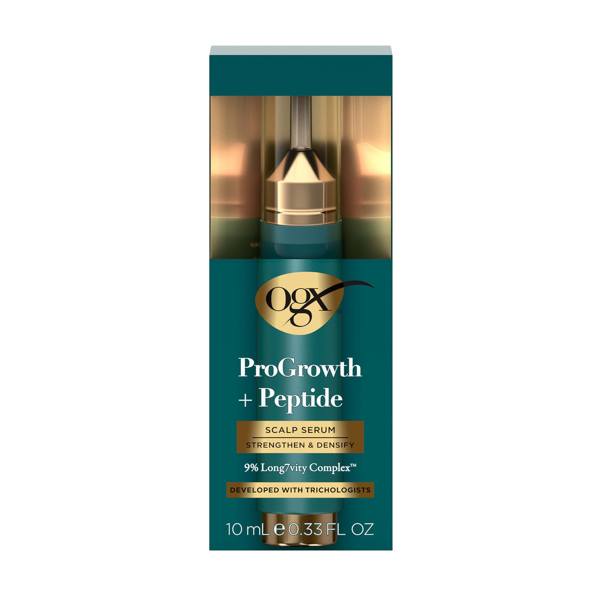 OGX ProGrowth + Peptide Scalp Serum, 0.33 fl. oz