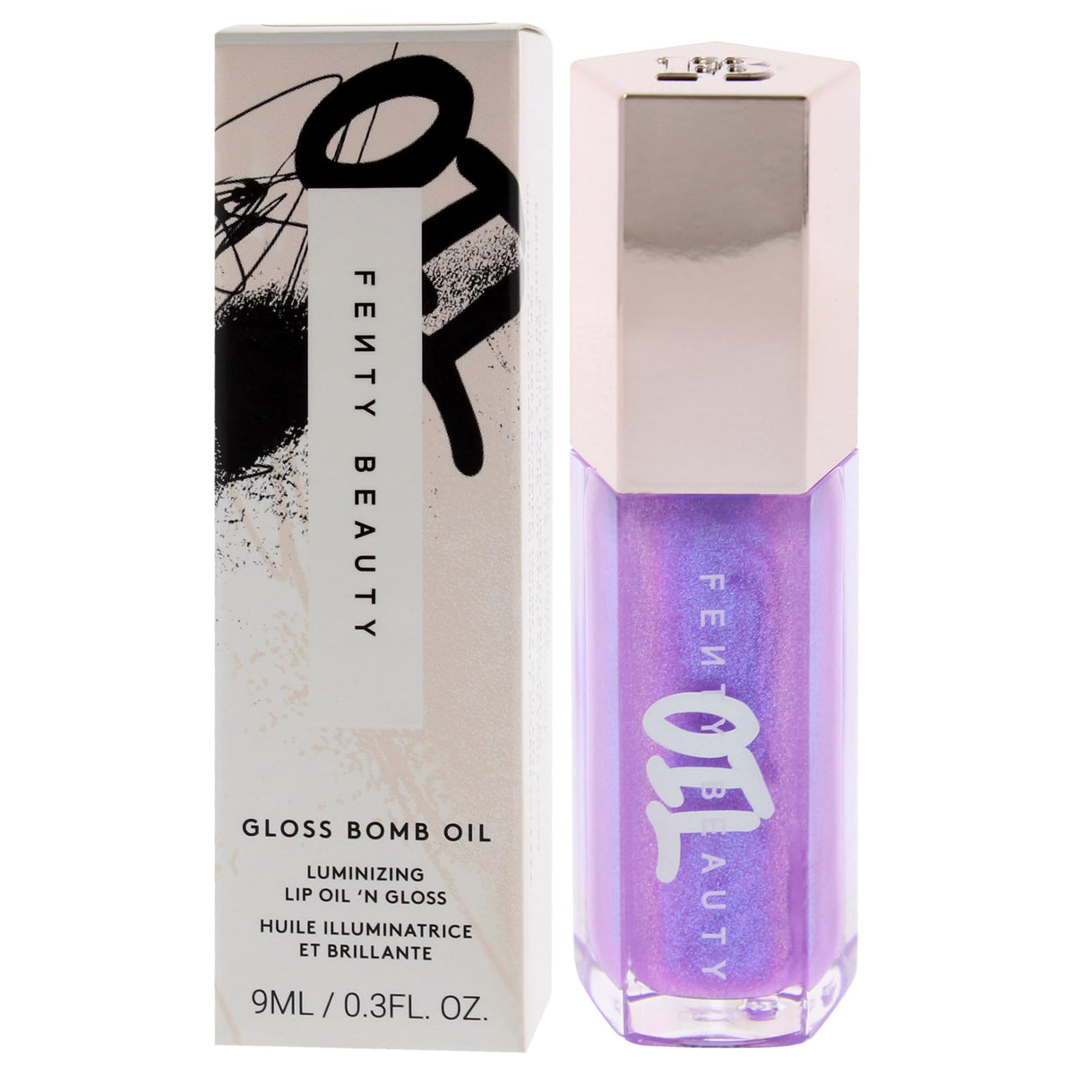 Gloss Bomb Luminizing Lip Oil N Gloss - 02 Miss Jellyfish by Fenty Beauty for Women - 0.3 oz Lip Gloss