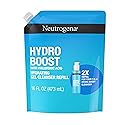 Neutrogena Hydro Boost Lightweight Hydrating Facial Cleansing Gel, Gentle Face Wash & Makeup Remover with Hyaluronic Acid, Hypoallergenic & Non Beauty & Personal Care Neutrogena