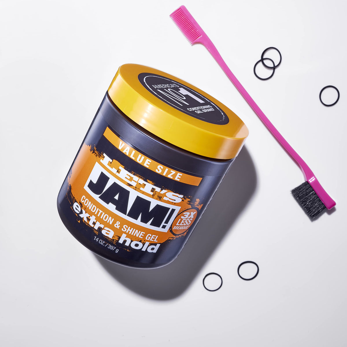 SoftSheen Hair Gel Carson Dark and Lovely Let's Jam, Shining and Conditioning Gel, Extra Hold, For all Hair Types, Styling Gel Also Great Beauty & Personal Care SoftSheen