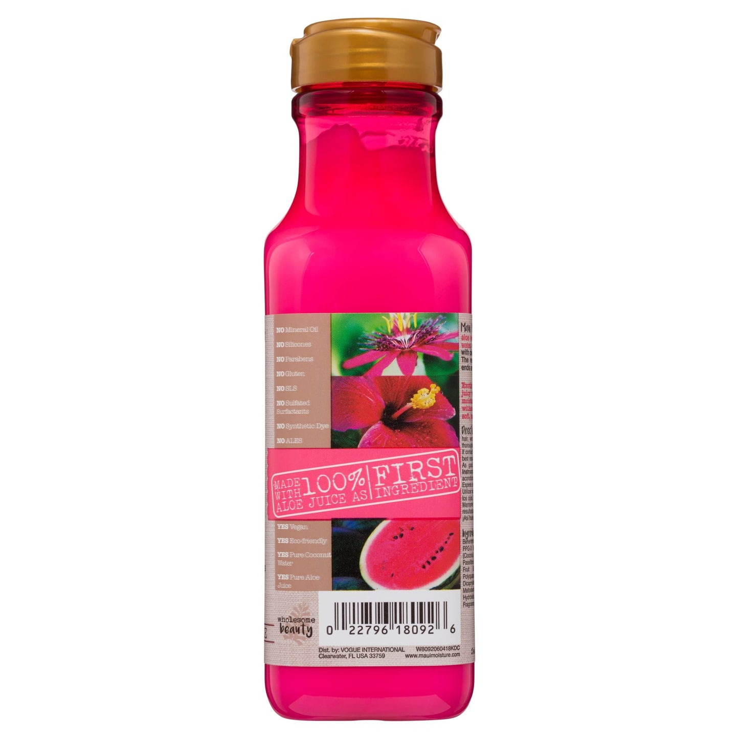 Maui Moisture Aloe Vera and Hibiscus Water Conditioner for dry fine hair 385ml Beauty & Personal Care Maui Moisture