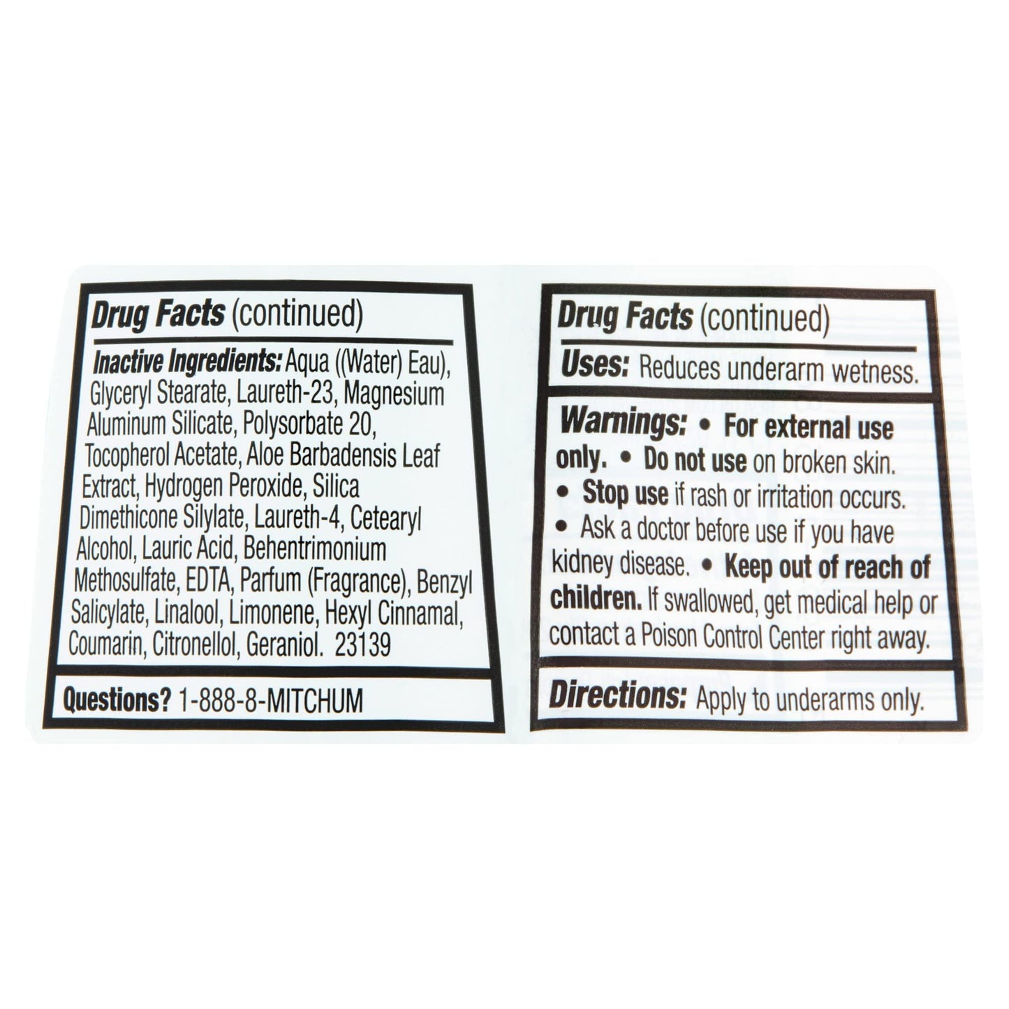 Mitchum Women Invisible Roll-On, Powder Fresh 1.7 oz (Pack of 3) Beauty and Personal Care Mitchum