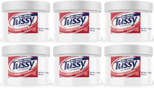 Tussy Deodorant Cream, 1.7 Ounce (Pack of 6) Beauty and Personal Care Tussy