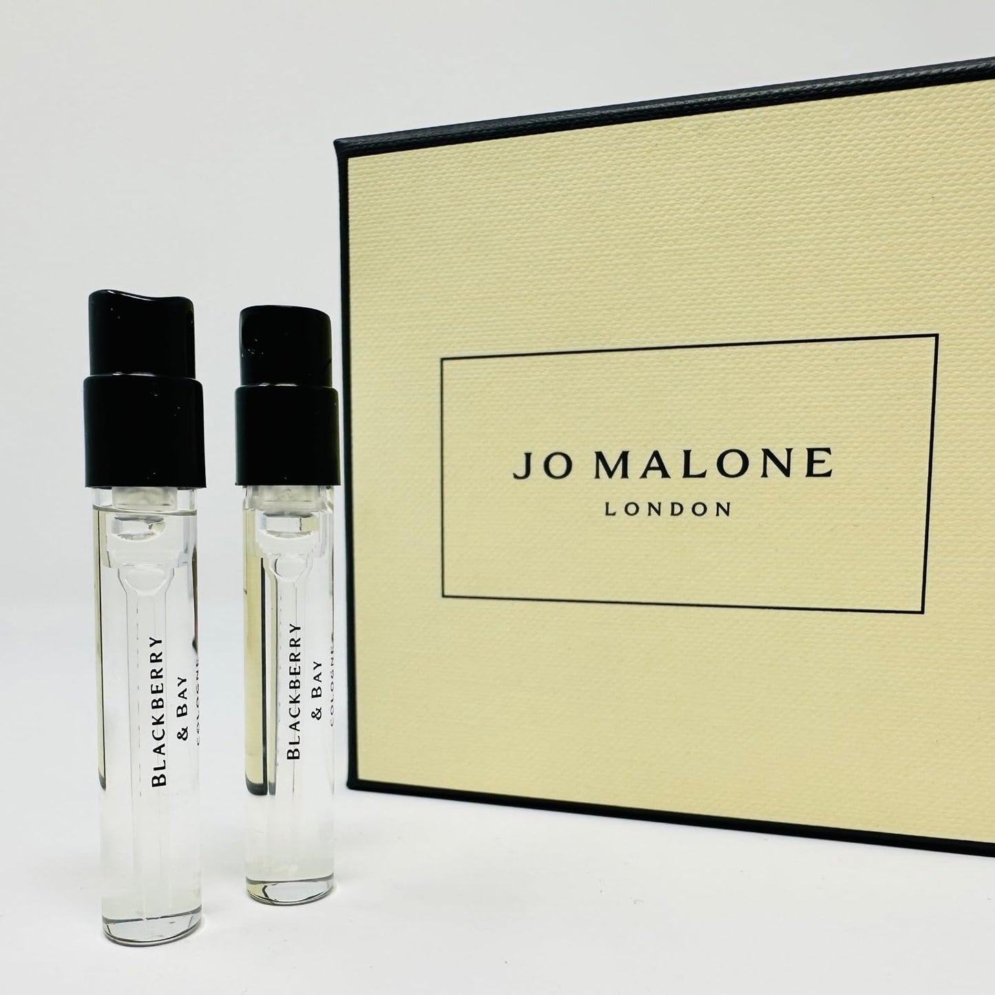 Jo Malone London Scent pairing Duo Blackberry & Bay + Peony & Blush Suede Sample Vial 0.05oz/ 1.5ml ea Beauty & Personal Care Jo Malone
