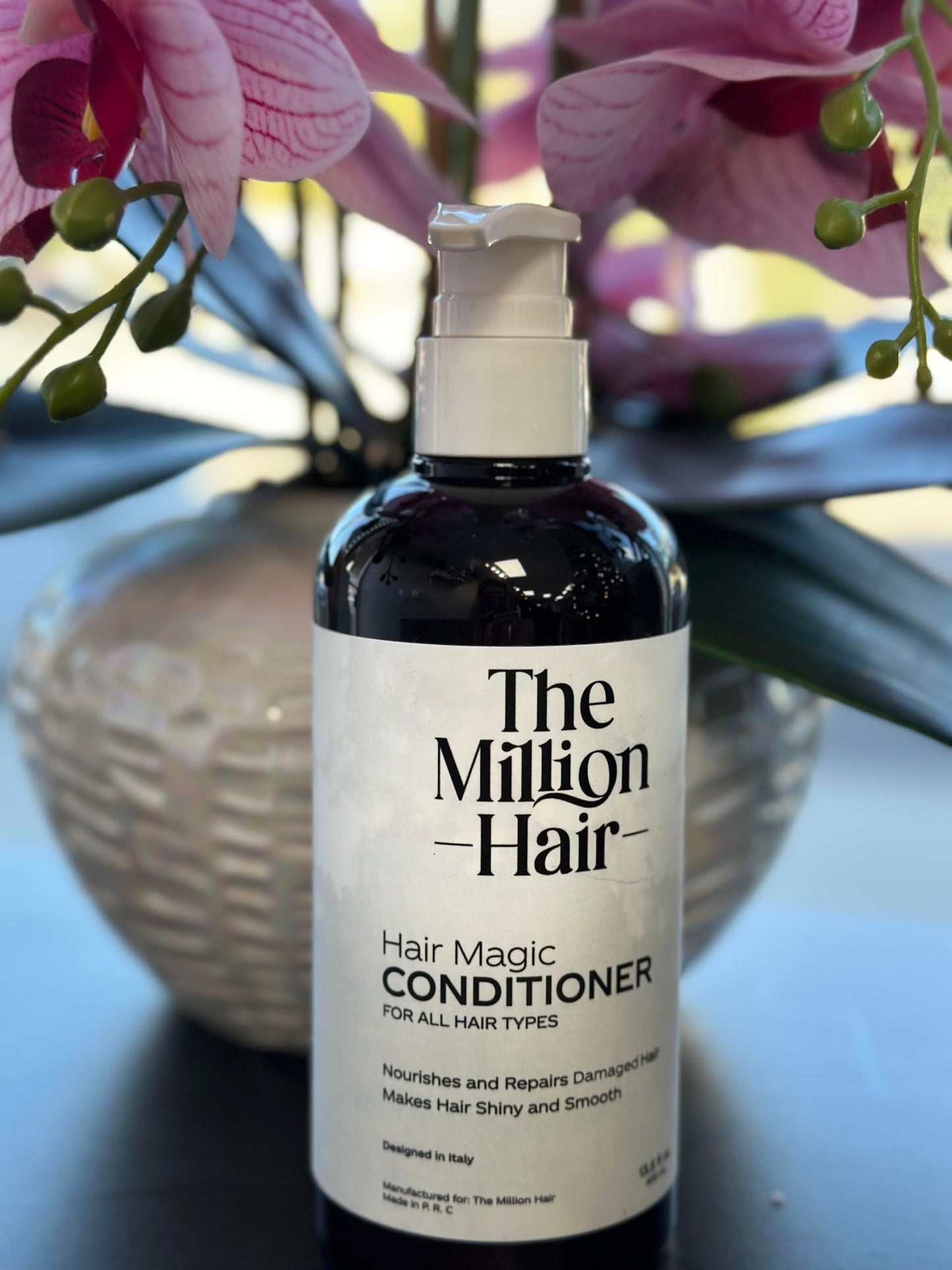 Hair Magic- Shampoo & Conditioner Set By The Million Hair, 13.5 Fl Oz (Pack of 2), White Beauty & Personal Care The Million Hair Inc
