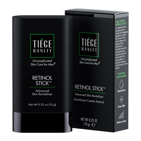 Tiege Hanley Retinol Stick for Men, Anti-Aging Face & Eye Stick With Hyaluronic Acid & Niacinamide, Helps Reduce Appearance of Fine Lines, Wrinkles Beauty & Personal Care Tiege Hanley
