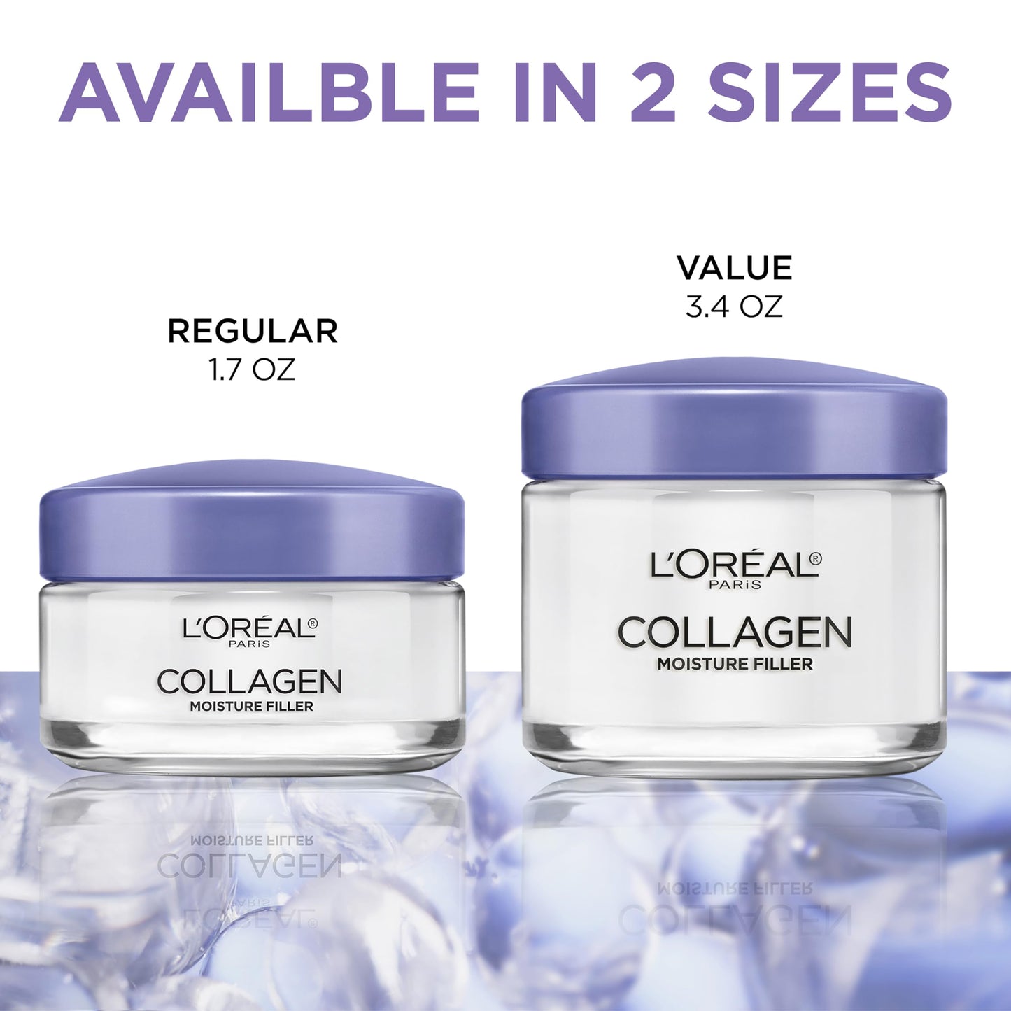 L'Oreal Paris Collagen Daily Face Moisturizer, Reduce Wrinkles, Face Cream 3.4 oz Beauty & Personal Care L'Oreal Paris