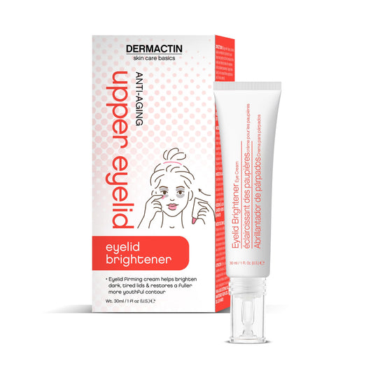 Dermactin Upper Eyelid Cream 1 oz – Firms & Tones Drooping Lids for a Youthful, Vibrant Look | Gentle Formula for Sensitive Eyelid Skin Beauty & Personal Care Dermactin