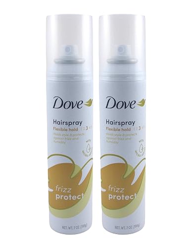 Dove Style + Care Flexible Hold Hairspray, Strong Hold 7 oz (Pack of 2) Beauty & Personal Care DOVE MEN + CARE