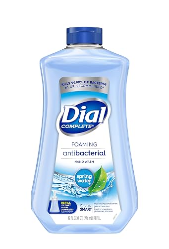 Dial Complete Antibacterial Foaming Hand Soap Refill, Spring Water, 32 Fl Oz Beauty & Personal Care Dial