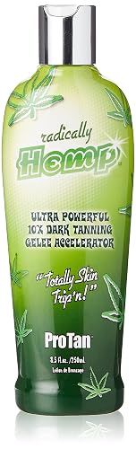 Pro Tan Radically Hemp Ultra Powerful 10X Dark Tanning Antioxidant Gelee Accelerator, Lotion, 250ml (Pack of 1) Beauty & Personal Care Pro Tan