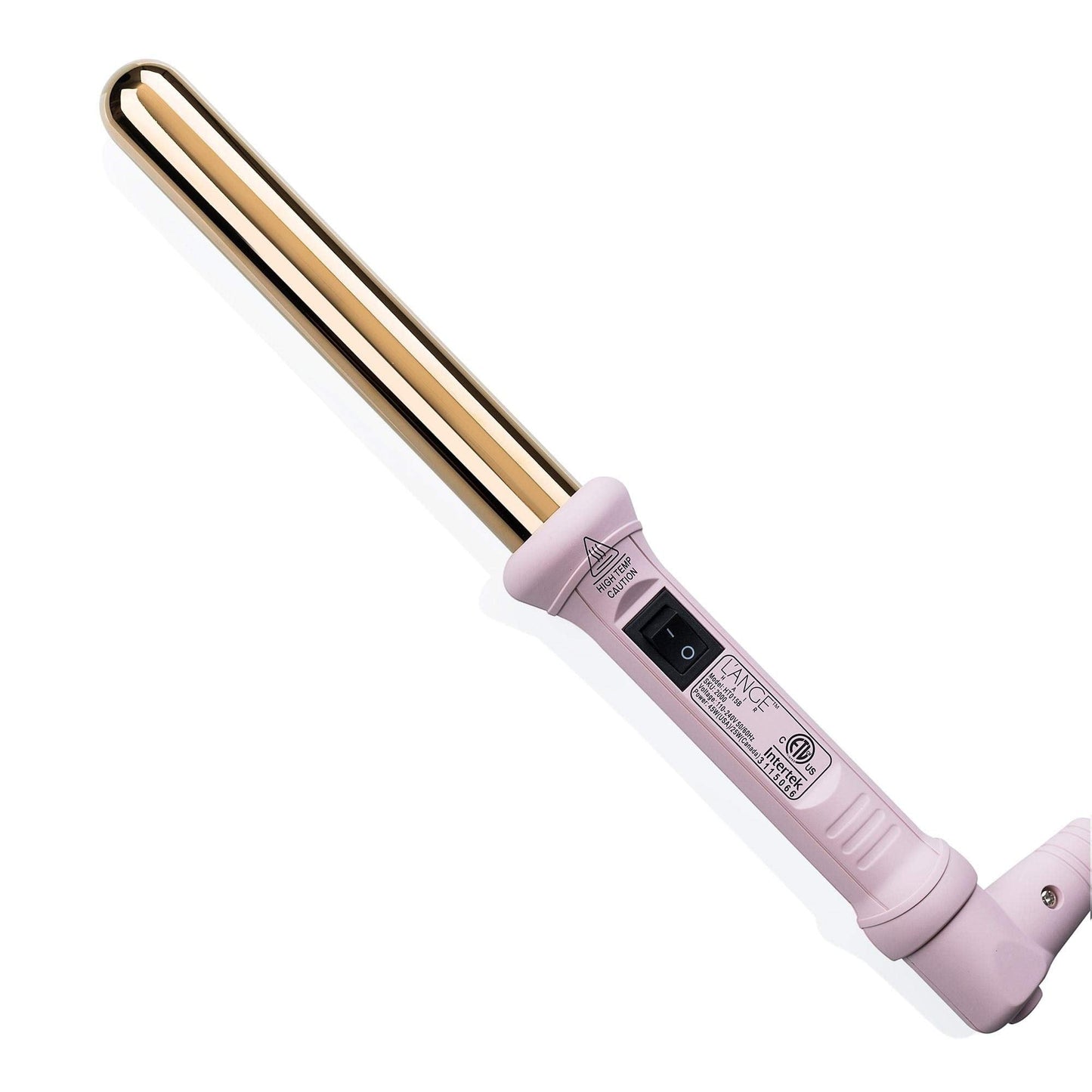 L'ANGE HAIR Ondulé 25MM Titanium Curling Wand | Professional Hot Tools Curling Iron 1 Inch | Salon Hair Styling Wands for Beach Waves | Best Hair Beauty & Personal Care L'ANGE HAIR