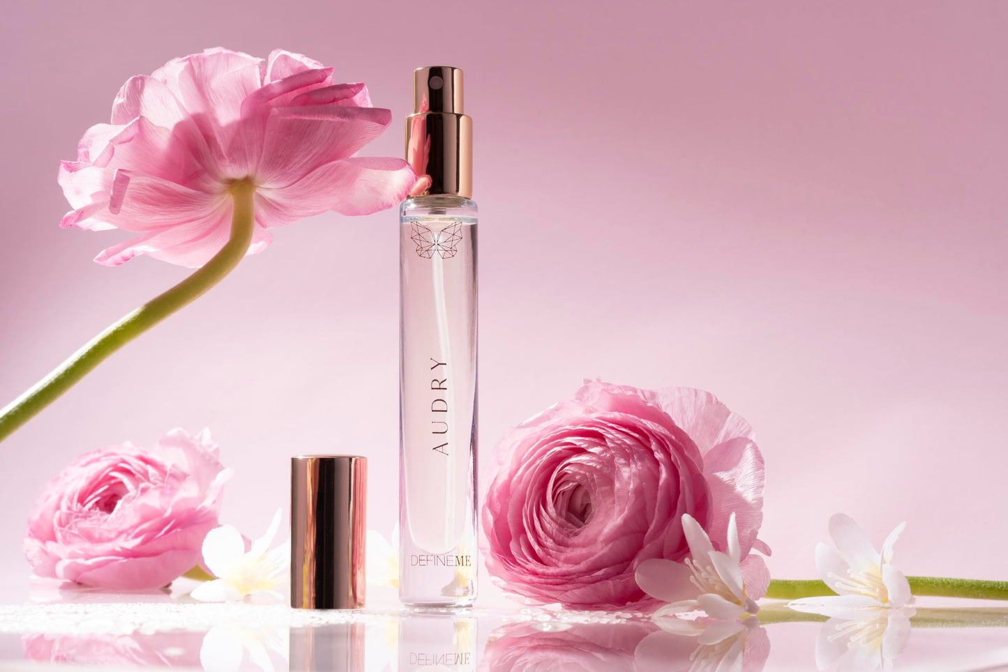 DefineMe Audry Perfume, Travel Size, 0.3 fl oz, Floral and Woody Fragrance with Peony, Rose, Jasmine & Sandalwood Notes, Perfumes for Women Beauty & Personal Care DefineMe