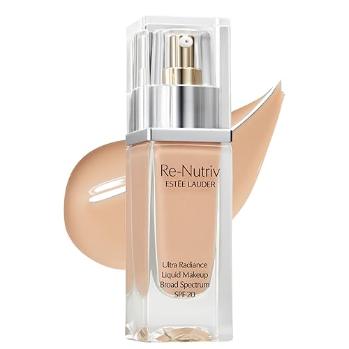 Estée Lauder Re-Nutriv Ultra Radiance Liquid Foundation SPF 20 | Luxurious, Hydrating, Long-Wearing, 1 Fl Oz, 2W1 Dawn Beauty & Personal Care Estée Lauder