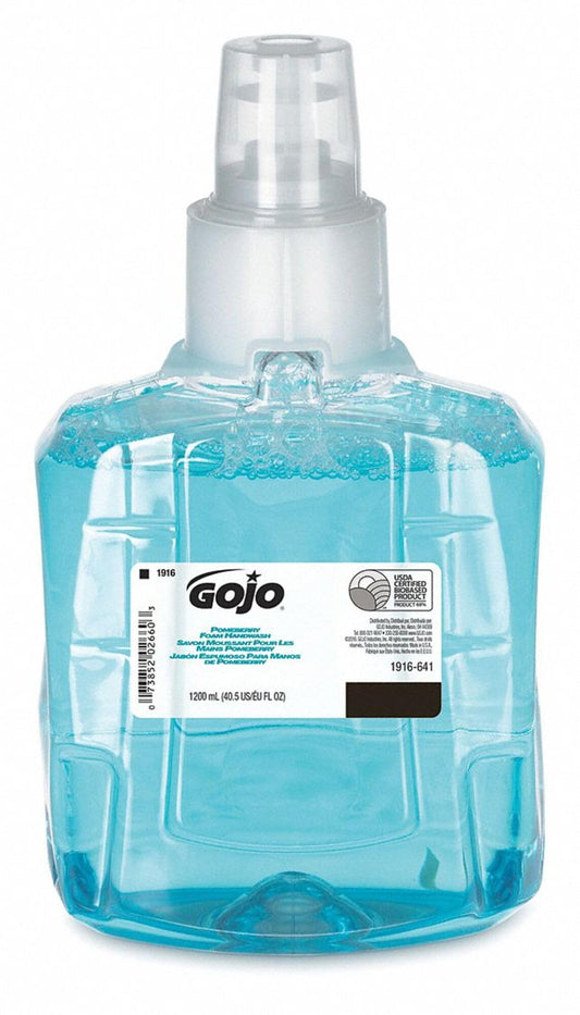 Gojo - Pomeberry Foam Handwash Refill Pomegranate 1200 Ml Refill 2/Carton "Product Category: Breakroom And Janitorial/Hand Cleaners" Beauty & Personal Care GOJO