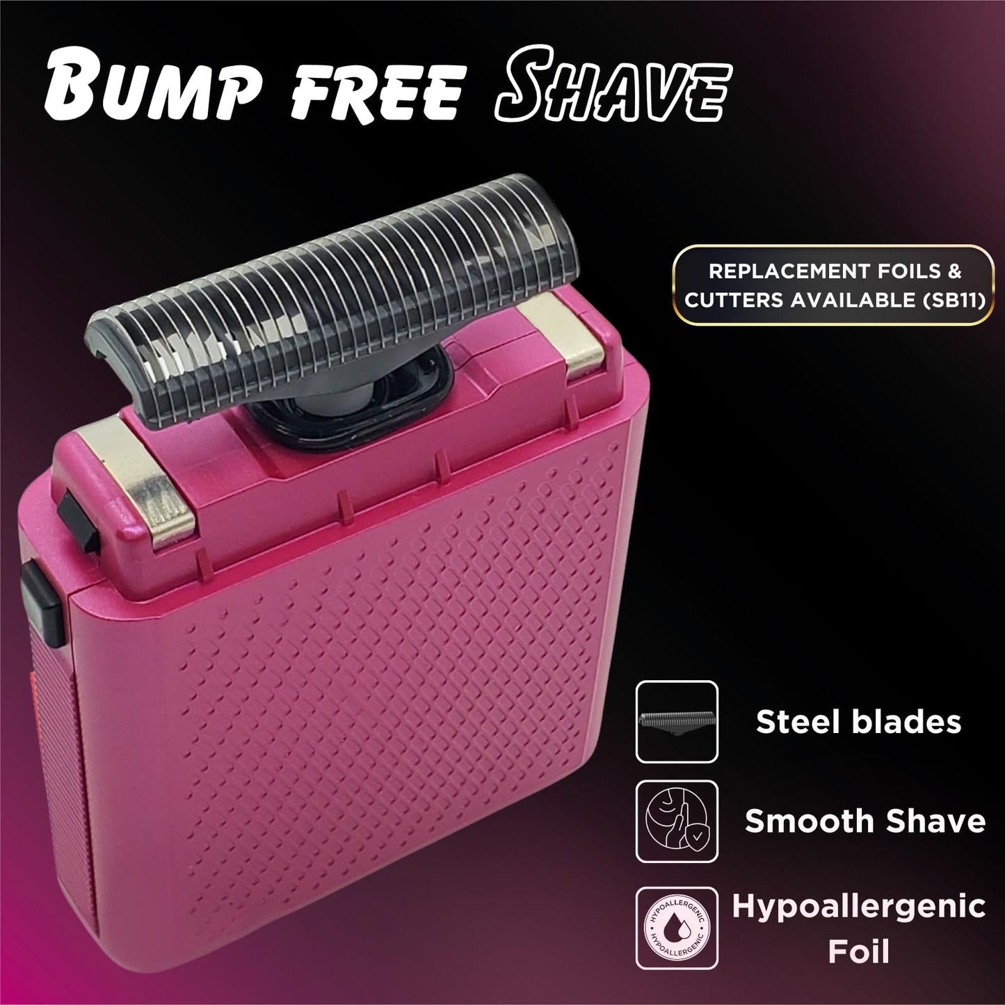 Supreme Trimmer Replacement Foil & Cutter SB11 - Hypoallergenic Foil for STF101 Solo Beauty and Personal Care Supreme Trimmer