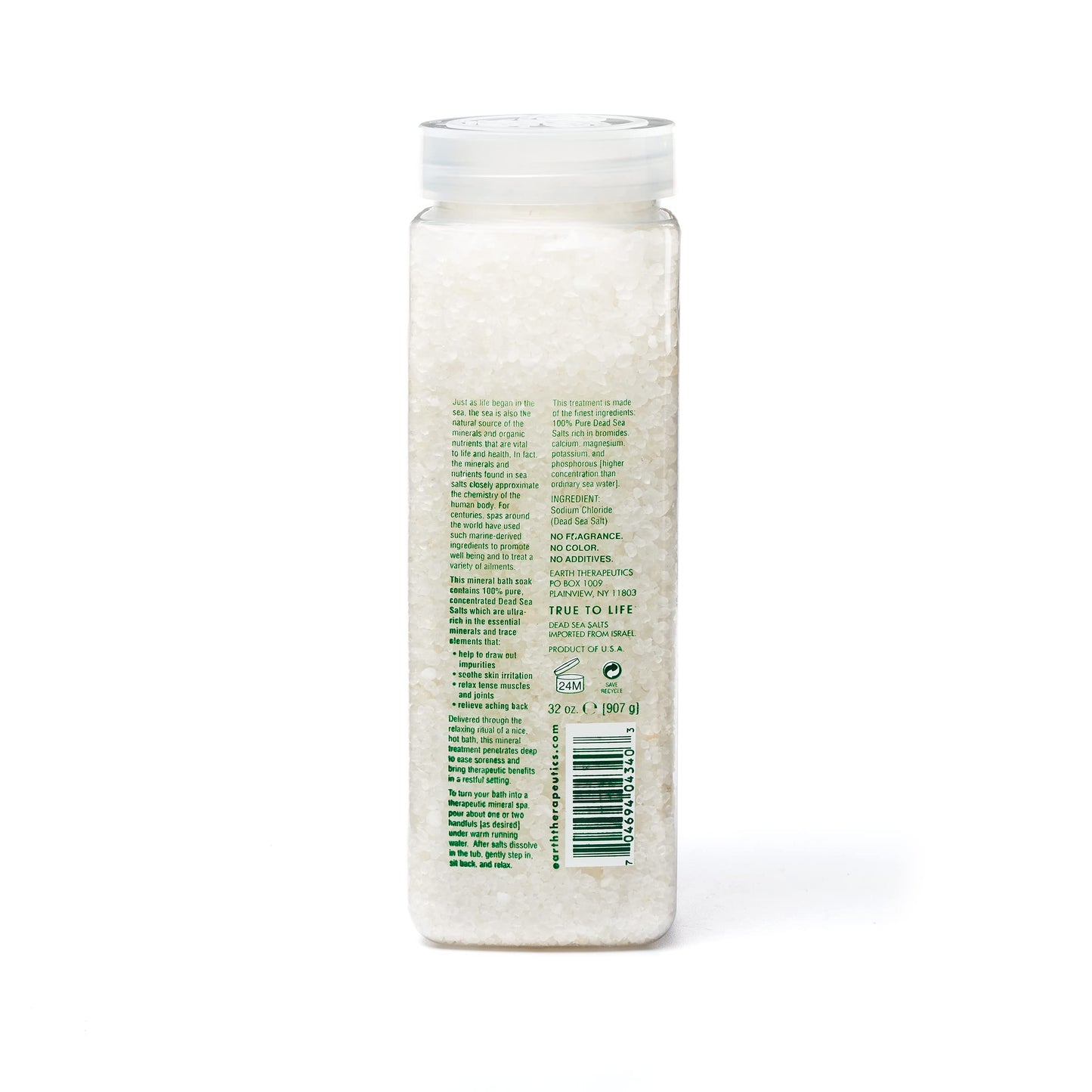 Earth Therapeutics Dead Sea Salt Mineral Bath Beauty and Personal Care Earth Therapeutics