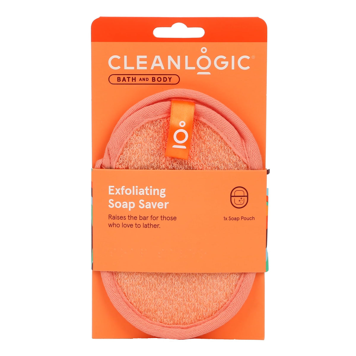 Clean Logic Bath & Body Exfoliating Soap Saver Beauty & Personal Care Cleanlogic