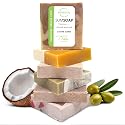 Sumbody USA Made Handmade Soap Bar (6pk) Heavenly Hydration Dry, Sensitive Skin, Moisturizing Soap For Face, Hands, Body Self Care Gift Set Men Beauty & Personal Care Sumbody