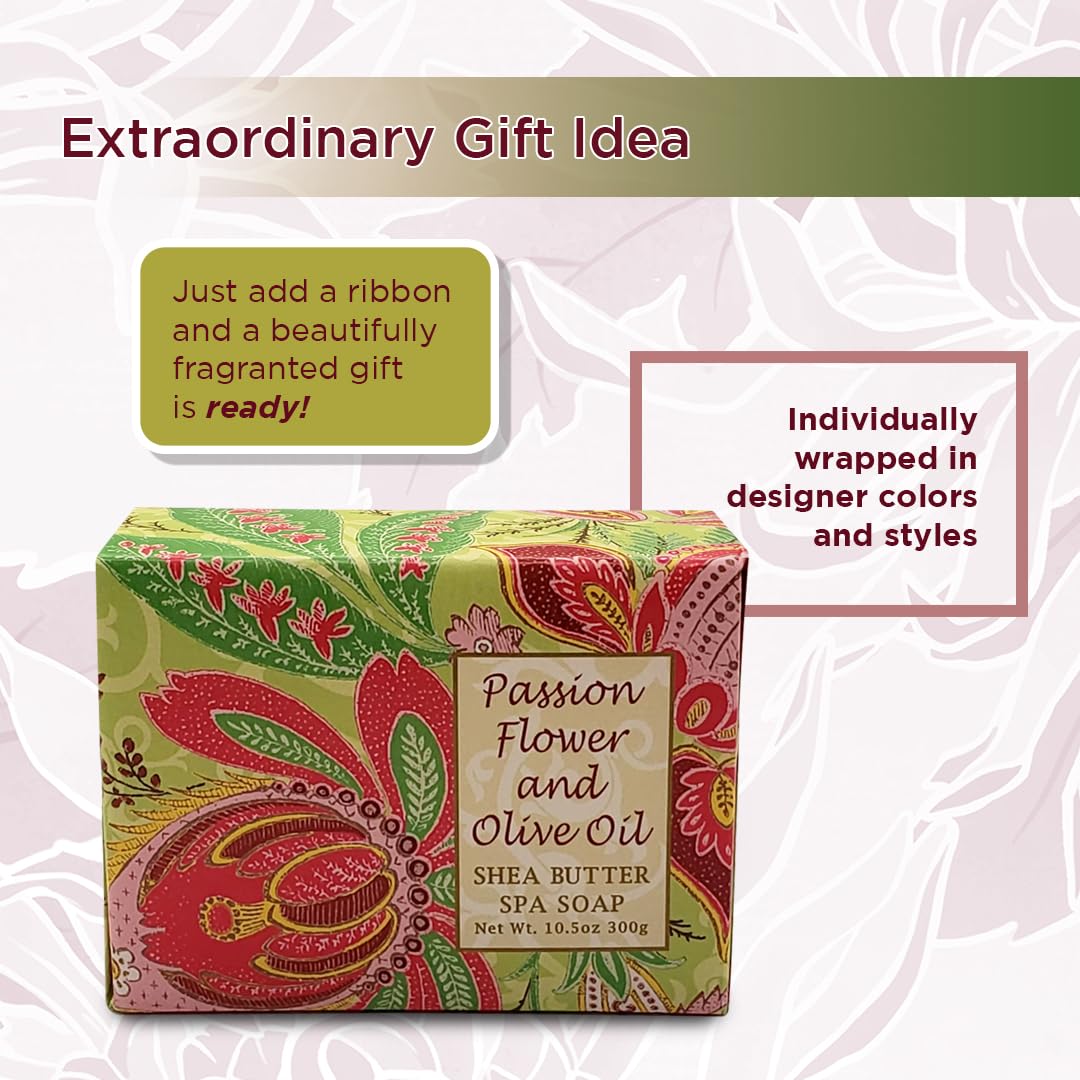 Greenwich Bay Trading Co. Botanic 10.5oz Soap, Passion Flower and Olive Oil Beauty & Personal Care Greenwich Bay