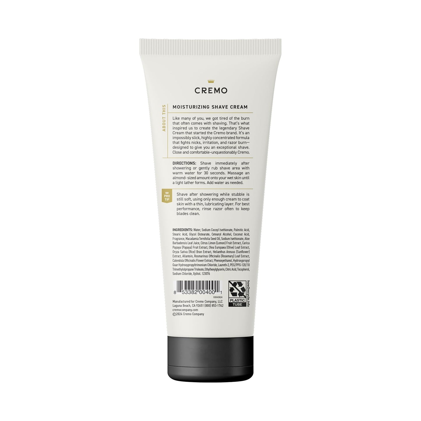 Cremo Shaving Cream Mens, Astonishingly Superior Ultra-Slick Shaving Cream for Men, Fights Nicks, Cuts And Razor Burn, 6 Fl Oz (2 Pack) Beauty and Personal Care Cremo