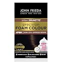 John Frieda Precision Foam Colour, Dark Cool Espresso Brown, Full-Coverage Hair Color Kit, Anti-Fade Gray Coverage, Deep Color Saturation Hair Dye, 1 Beauty & Personal Care John Frieda