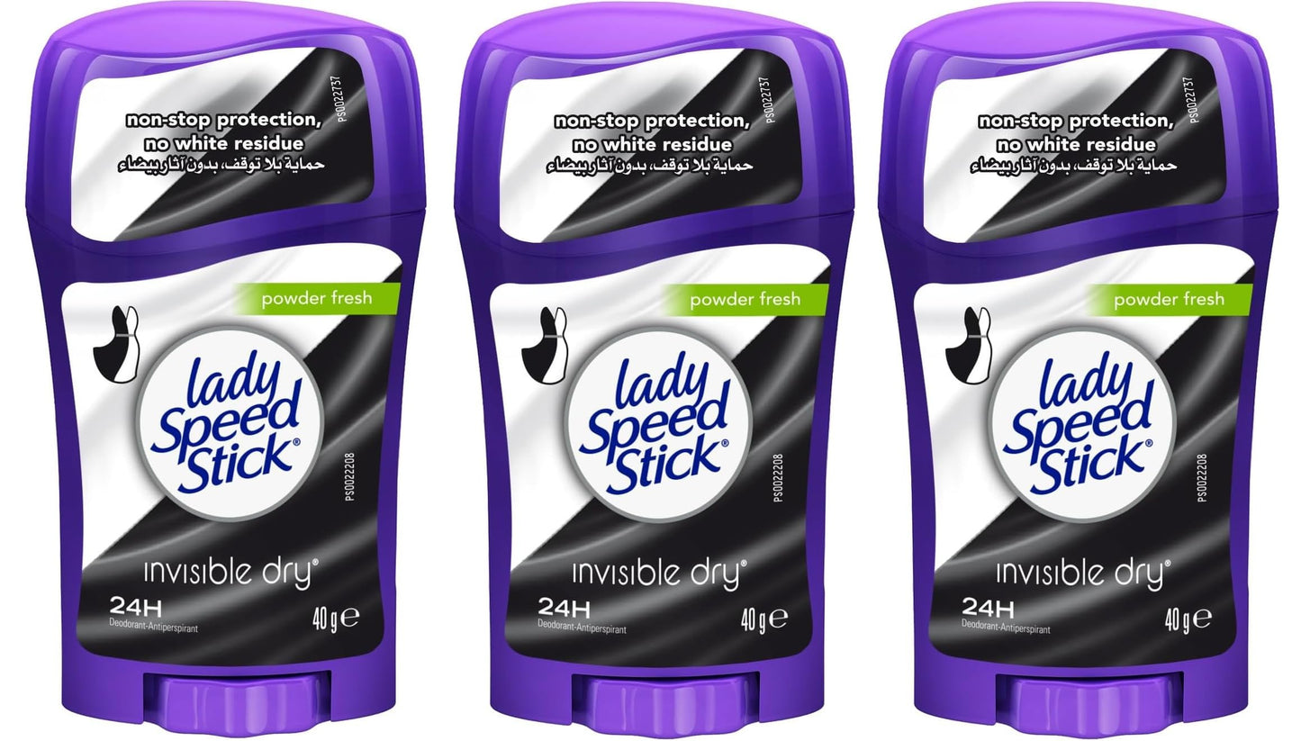 Lady Speed Stick Invisible Dry Antiperspirant/Deodorant. Powder Fresh, 1.4 Ounce (3-Pack) Beauty and Personal Care Lady Speed Stick