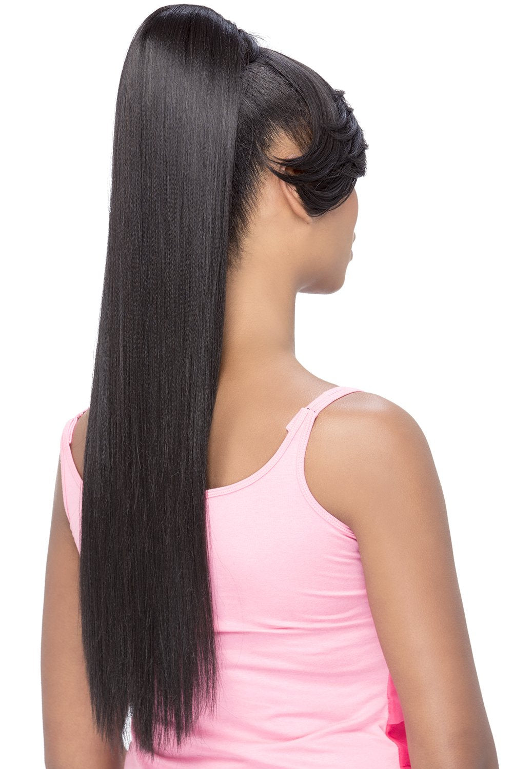 Vivica A Fox Hair Collection BP-Fendy Bang N Pony Yaki Texture New Futura Fiber, Color 2, 6.8 Ounce