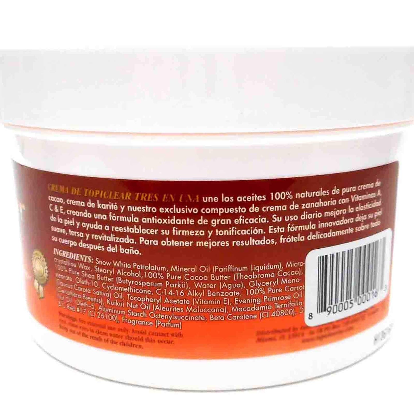 Topiclear 3 in 1 Creme Cocoa Butter, Shea Butter, Carrot Butter 18 fl oz Beauty & Personal Care Topiclear