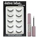 Magnetic Eyelashes Natural Magnet Faux-Lashes Multipack Kit 5Pairs, Isabella Beauty & Personal Care DESIRES LASHES By EMILYSTORES
