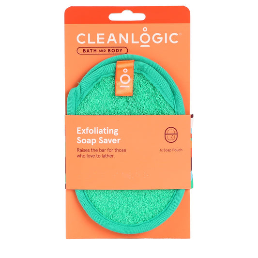Clean Logic Bath & Body Exfoliating Soap Saver Beauty & Personal Care Cleanlogic