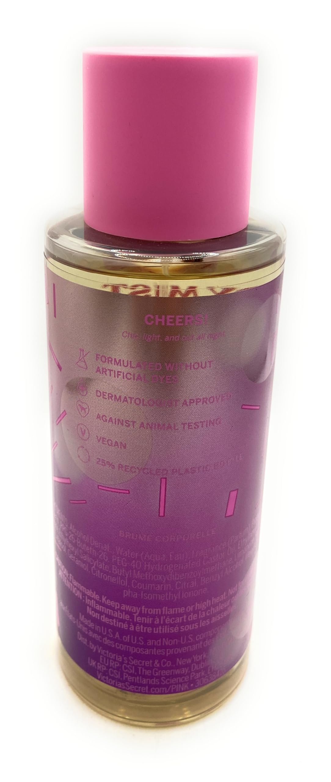 Victoria's Secret Pink Bubbly Fresh & Clean Fragrance Mist for Women, 8.4 fl. oz Beauty & Personal Care Victoria's Secret