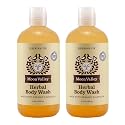 Herbal Body Wash, Siberian Fir by Moon Valley, All Natural Ingredients, No Parabens, Vegan, Moisturizing Essential Oils, Two Pack Beauty & Personal Care Moon Valley Organics