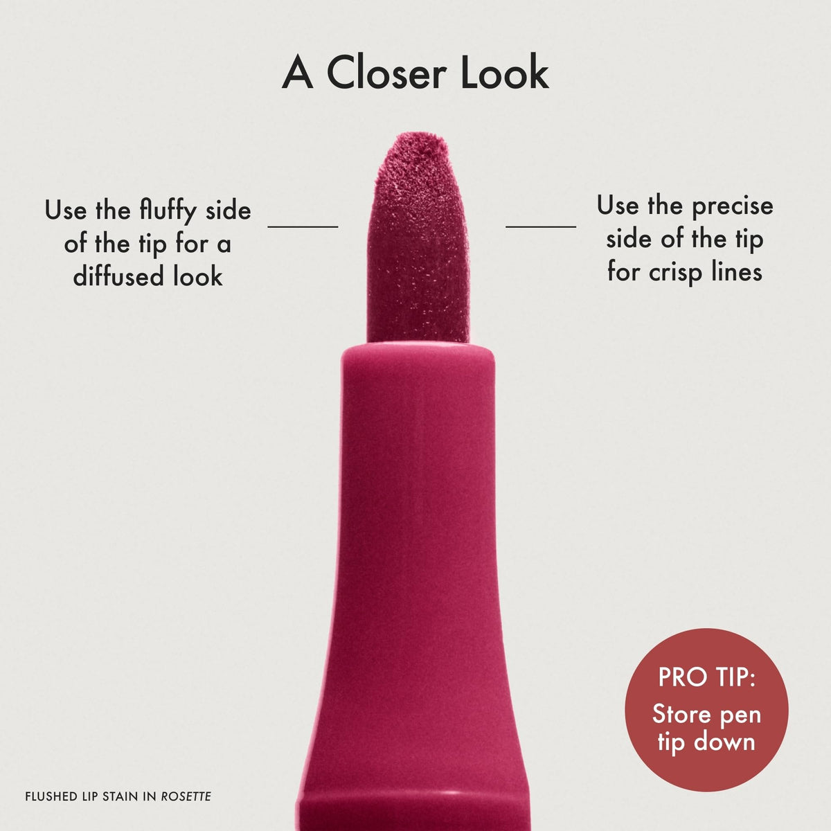 Summer Fridays Flushed Lip Stain Liner, 12hr Wear & Transfer-Proof, Maple