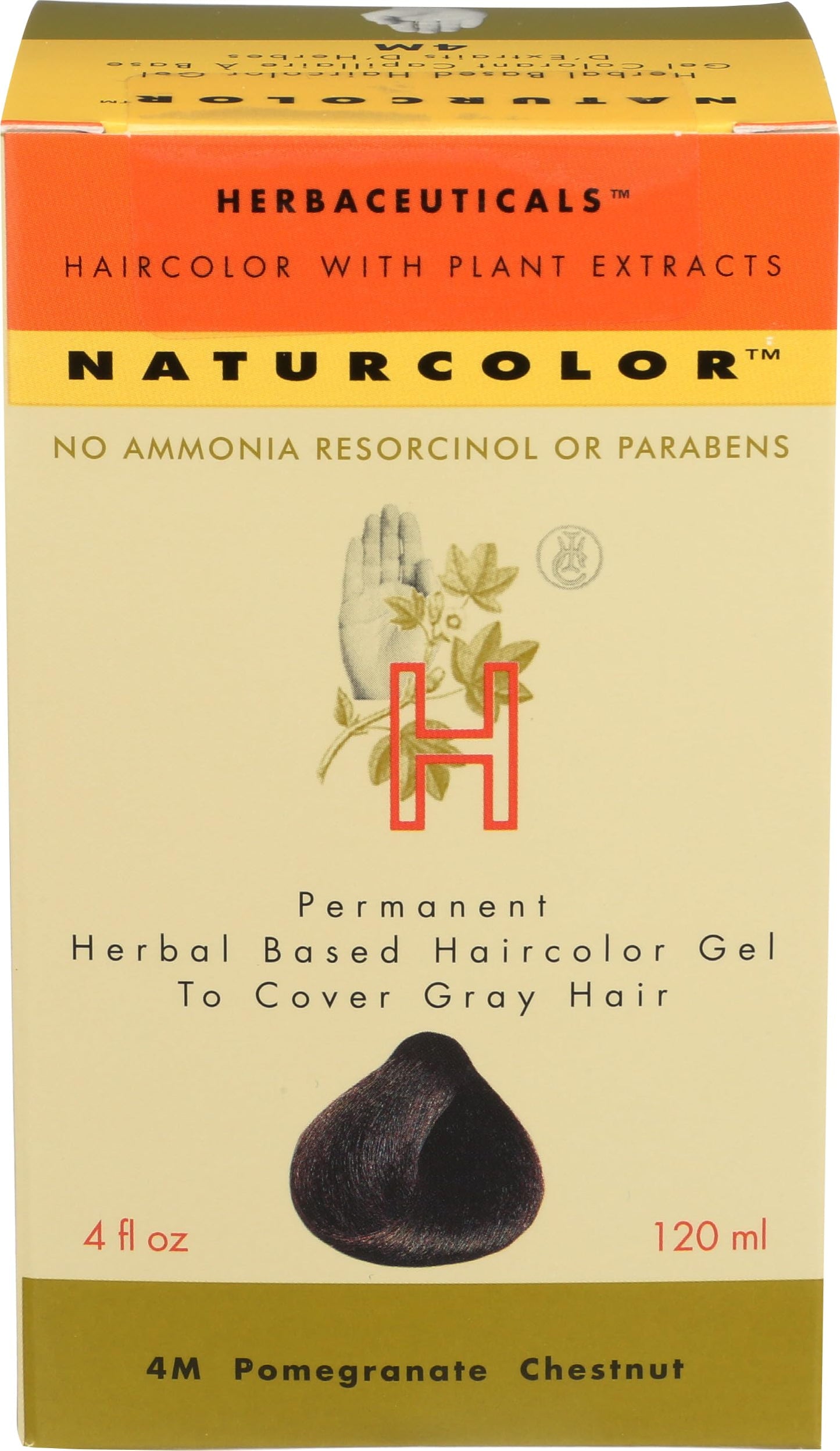 naturcolor Haircolor Hair Dye - Pomegranate Chestnut, 4 Fl Oz (4M) Beauty & Personal Care naturcolor