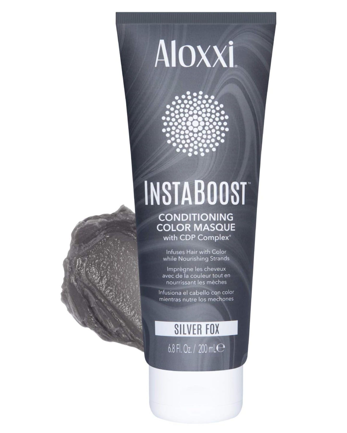 ALOXXI InstaBoost Conditioning Color Mask in Silver Fox, Deposits Silver Color and Deeply Conditions Hair, 6.8 Fl Oz Beauty & Personal Care ALOXXI