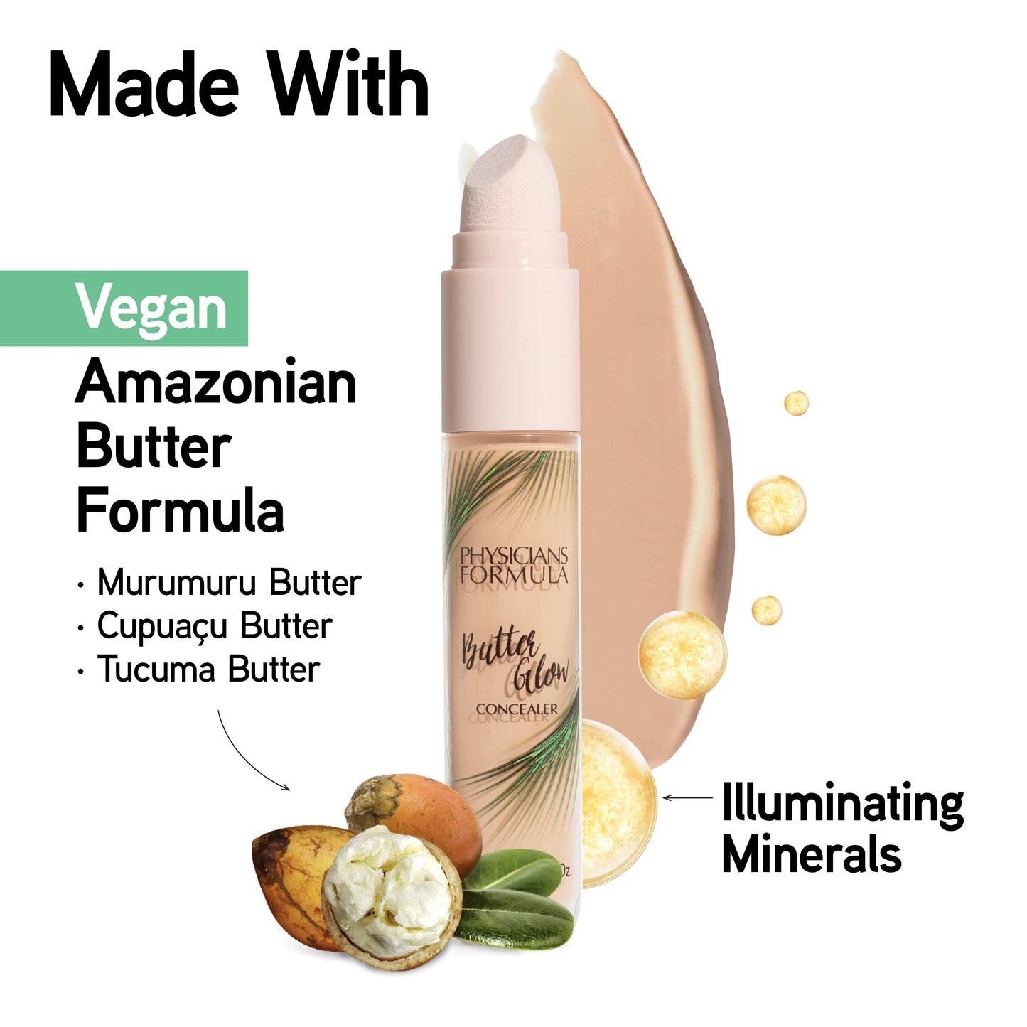 Physicians Formula Butter Glow Concealer Light-to-Medium Beauty & Personal Care Physicians Formula