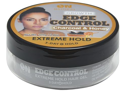 On Natural Edge Control Extreme Hold-Charcoal and Honey (3.4 oz) Beauty & Personal Care On Natural