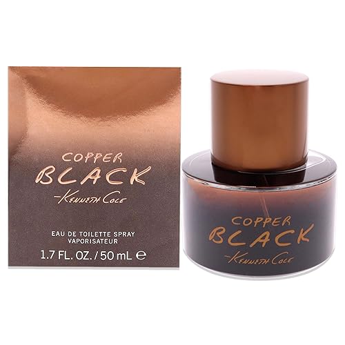 Kenneth Cole Copper Black Eau de Toilette Cologne for Men, 1.7 Fl Oz Beauty & Personal Care Kenneth Cole